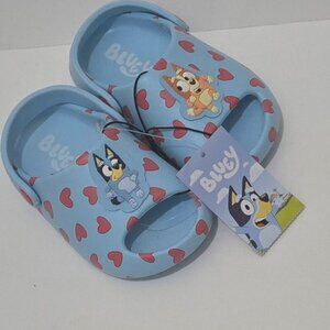 Bluey & Bingo Toddler Kids Comfort Clogs Graphic Sling-Back Unisex Sandals